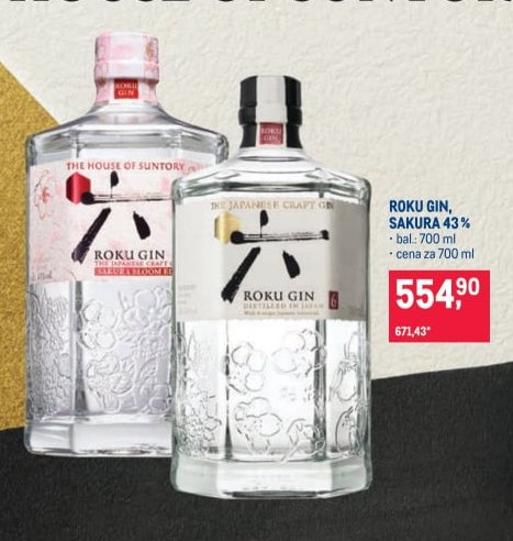 Roku Gin Sakura 43%