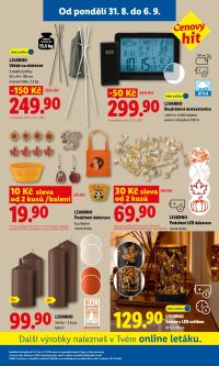 aktuální leták Lidl 31.8.2026-6.9.2026