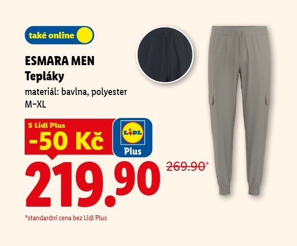 ESMARA MEN Tepláky
