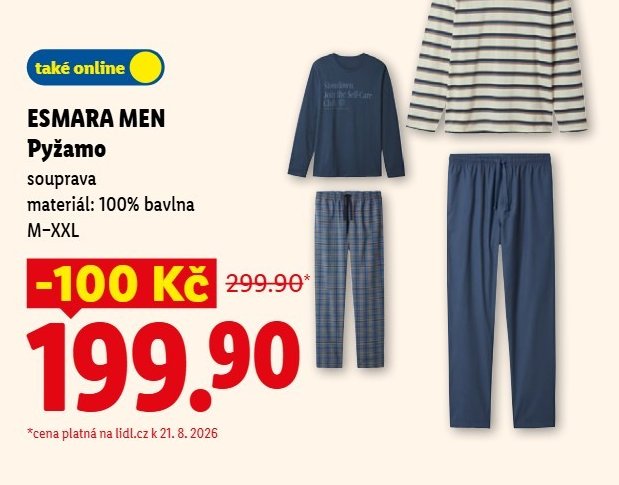 ESMARA MEN Pyžamo