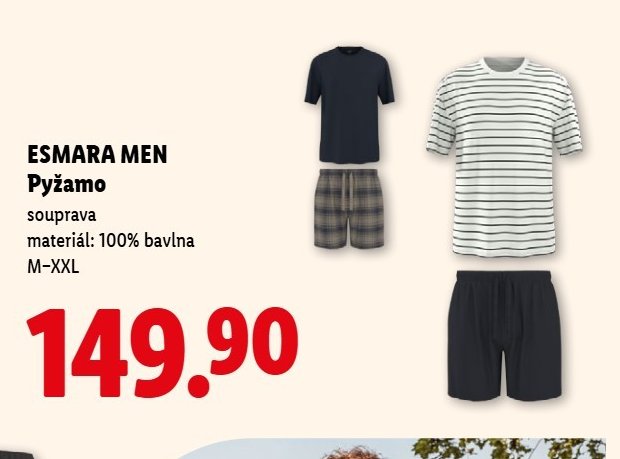 ESMARA MEN Pyžamo