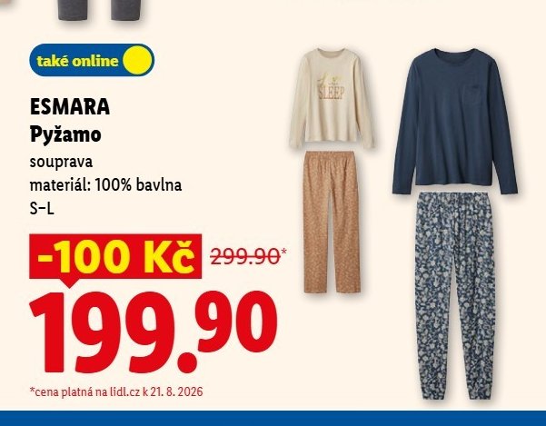 Esmara Pyžamo souprava