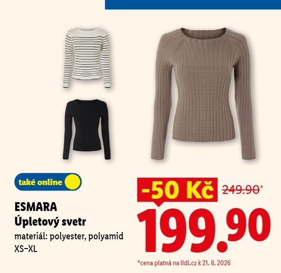 ESMARA Úpletový svetr