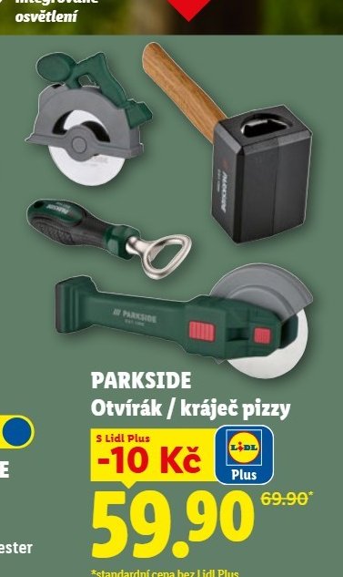 PARKSIDE Otvírák / kráječ pizzy