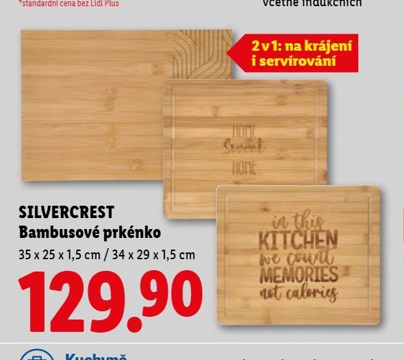 SILVERCREST Bambusové prkénko