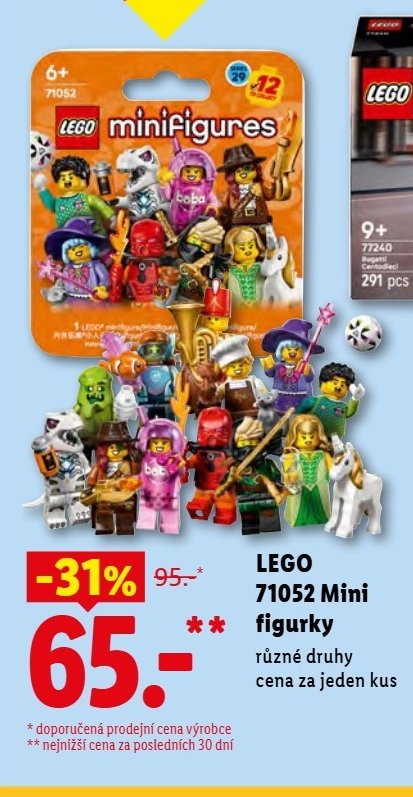 LEGO 71052 Minifigurky