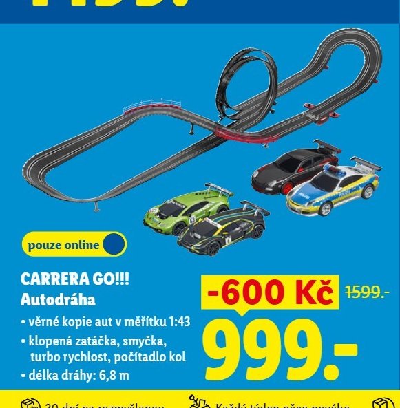 CARRERA GO!!! Autodráha