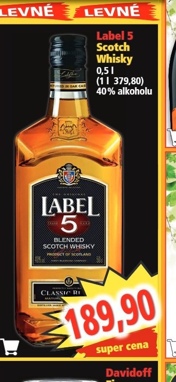 Label 5 Scotch Whisky