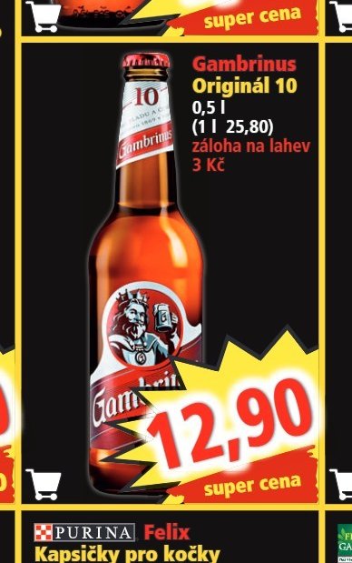 Gambrinus Originál 10