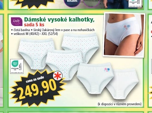Dámské vysoké kalhoty