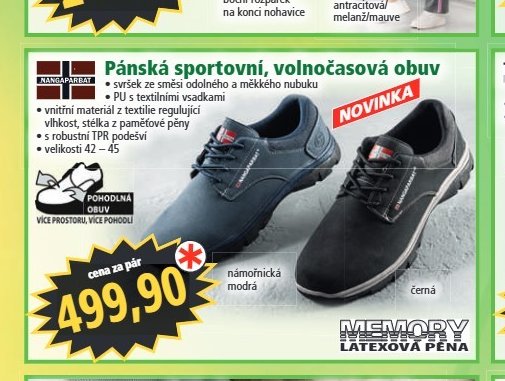 Pánská sportovní, volnočasová obuv