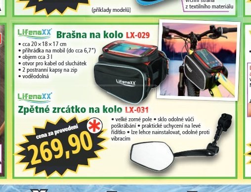 Lifexx Brašna na kolo LX-029