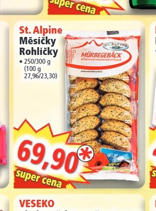St. Alpine Měsíčky Rohličky