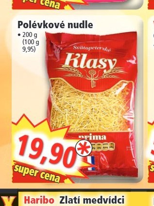 Polévkové nudle