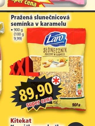 Pražená slunečnicová semínka v karamelu