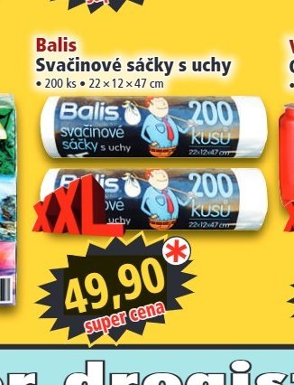 Balis Svačinové sáčky s uchy