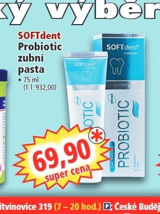 SOFTdent Probiotic zubní pasta