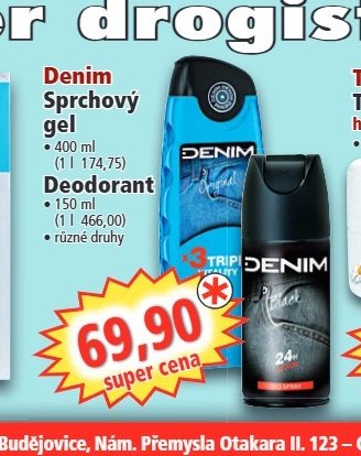 Denim Sprchový gel / Deodorant