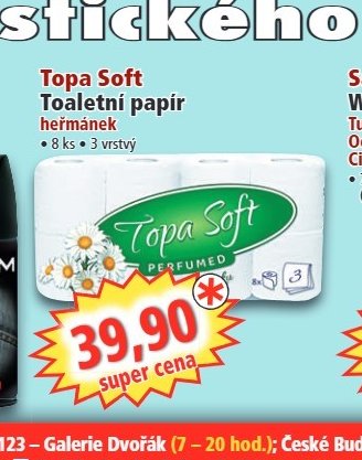 Topa Soft Toaletní papír