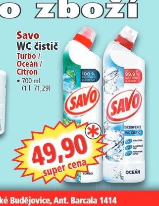 Savo WC čistič