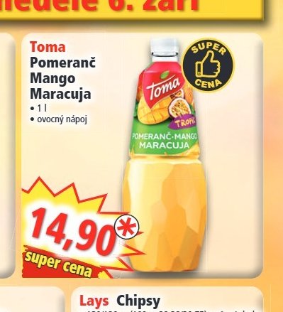 Toma Pomeranč Mango Maracuja