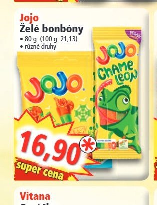 Jojo Želé bonbóny