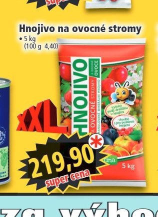 Hnojivo na ovocné stromy