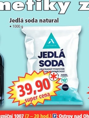 Jedlá soda natural