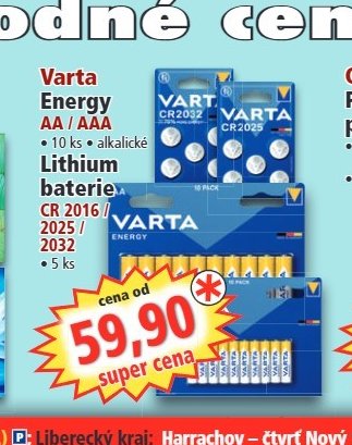 Varta Energy / Lithium baterie