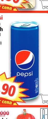 Pepsi Cola plech