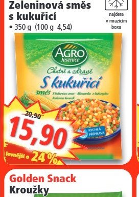 Agro Jesenice Zeleninová směs s kukuřicí
