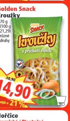 Golden Snack Kroužky