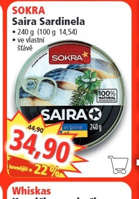 SOKRA Saira Sardinela