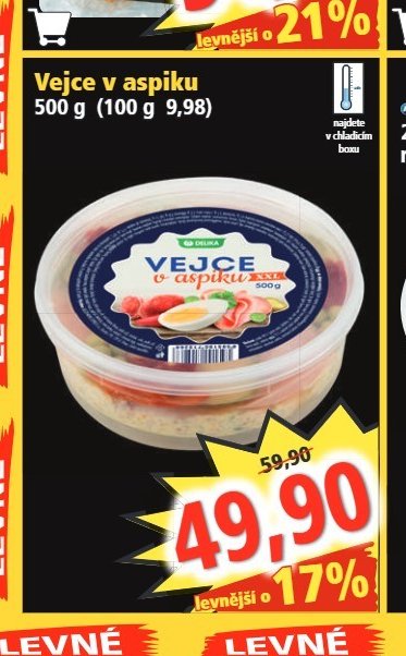 Vejce v aspiku