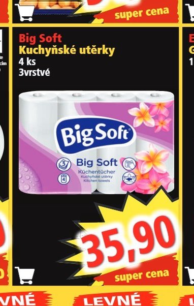 Big Soft Kuchyňské utěrky