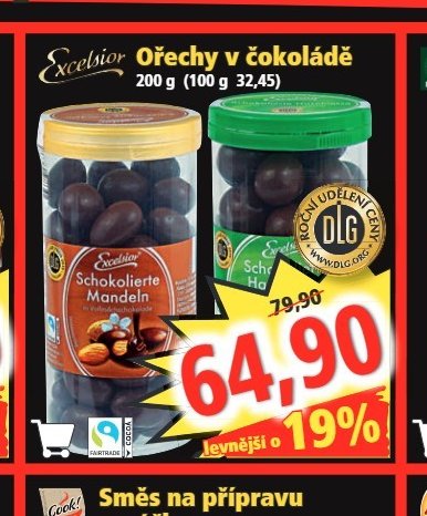 Ořechy v čokoládě