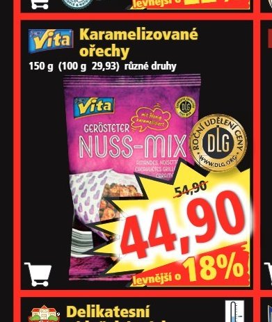 Karamelizované ořechy