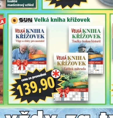 SUN Velká kniha křížovek