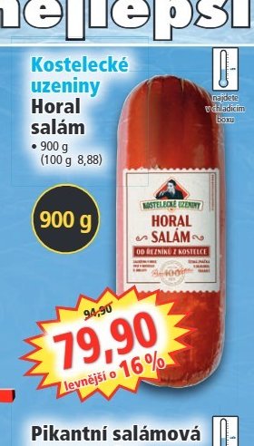 Kostelecké uzeniny Horal salám