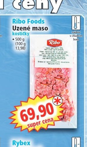 Ribo Foods Uzené maso kostky