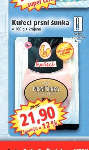 Kuřecí prsní šunka