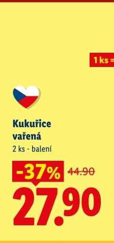 Kukuřice vařená