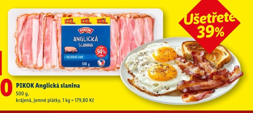 PIKOK Anglická slanina