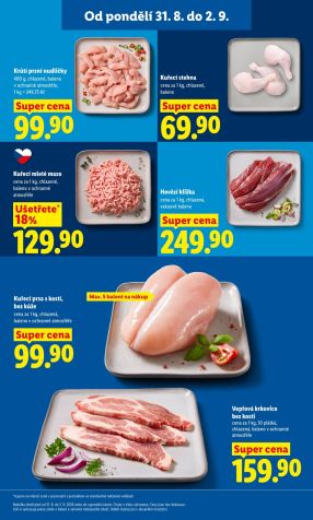 aktuální leták Lidl 31.8.2026-2.9.2026