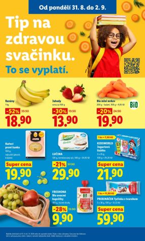 aktuální leták Lidl 31.8.2026-2.9.2026