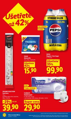 aktuální leták Lidl 31.8.2026-2.9.2026