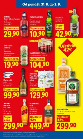 aktuální leták Lidl 31.8.2026-2.9.2026