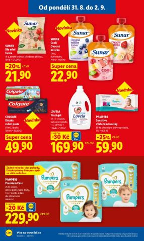 aktuální leták Lidl 31.8.2026-2.9.2026