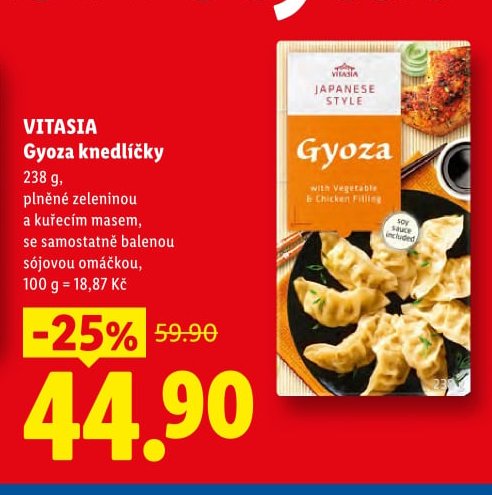 VITASIA Gyoza knedlíčky