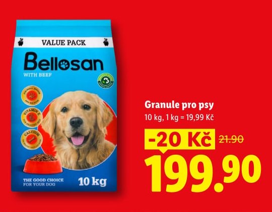 Bellosan granule pro psy 10 kg